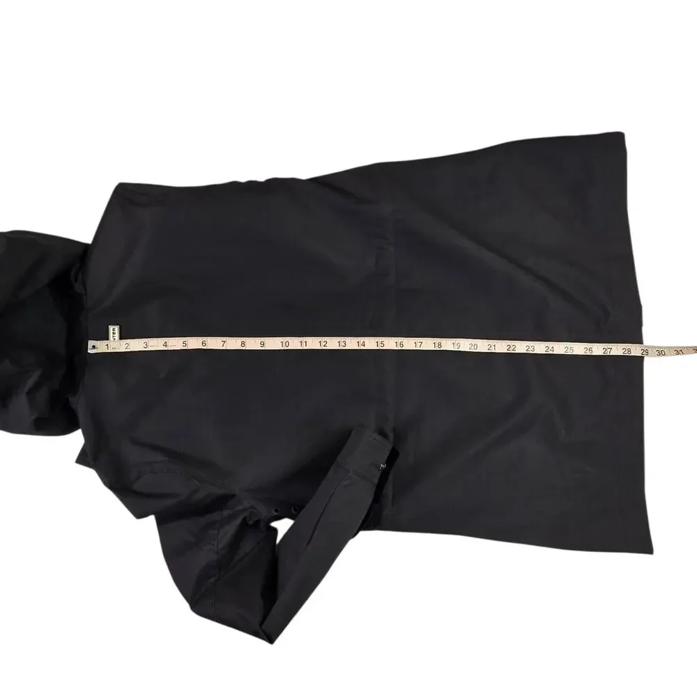 Womens Hunter Water Resistant Cotton Smock Jacket Size XS Black